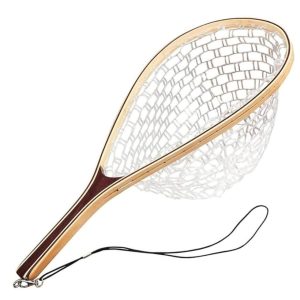 چاک ماهیگیری سیلیکونی دسته چوبی قزلی