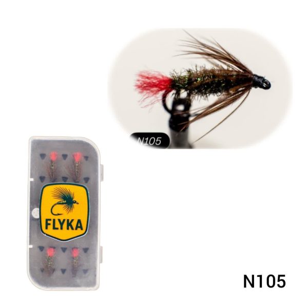 پشه ماهیگیری فلای رد تگ