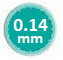 0.14 mm