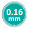 0.16 mm