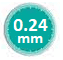 0.24 mm