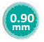 0.90 mm
