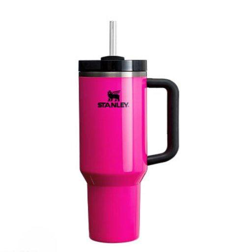 ماگ استندلی نی دار با درب پیچی در 3 رنگ