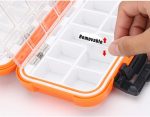 جعبه قلاب ماهیگیری Fishing tackle box سایز بزرگ در 4 رنگ