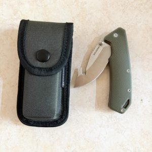 چاقوی شکار و ماهیگیری تاشو سولوگناک مدل Axis 80 - سبز