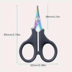 قیچی ماهیگیری مناسب برش نخ های نازک براید FISPIN