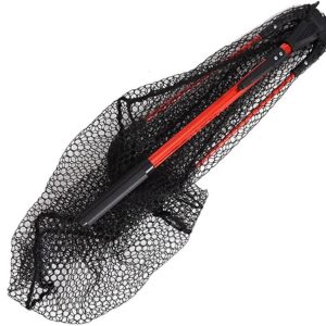 چاک سیلیکونی لولایی تاشو آلومینیومی (Extendable Landing Net)