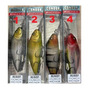 لور استخوانی ماهیگیری آب شیرین کوندور مدل BIG BUDDY