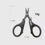 ست زینگر و قیچی براید بر راپالا Rapala Lebole portable small scissors