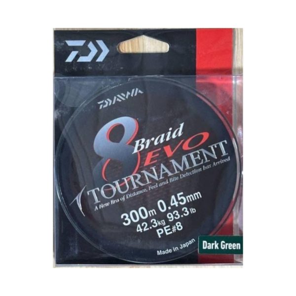 نخ ماهیگیری دایوا تورنومنت مدل EVO 8 رشته نخ ماهیگیری دایوا تورنومنت مدل EVO 8 رشته