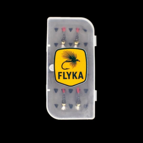 پشه فلای نیمف زبرا N109 (Zebra Nymph Fly) – بسته 5 عددی