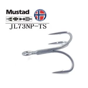 قلاب سه شاخ موستاد Jaw Lok In-Line Treble Hook 4X Strong مدل JL74NP