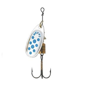 لانسه مپس کومت خال آبی زمینه نقره ای Mepps Comet