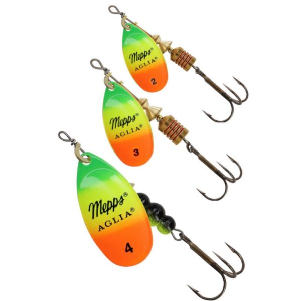 لانسه مپس آگلیا پرچمی اصلی Mepps Aglia Firetiger لانسه مپس آگلیا پرچمی اصلی Mepps Aglia Firetiger