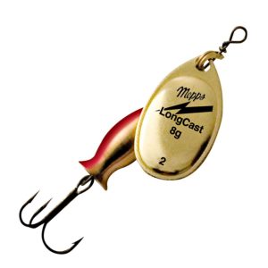 لانسه مپس پتاب‌بلند 8 گرمی طلایی سایز 2 Mepps LongCast