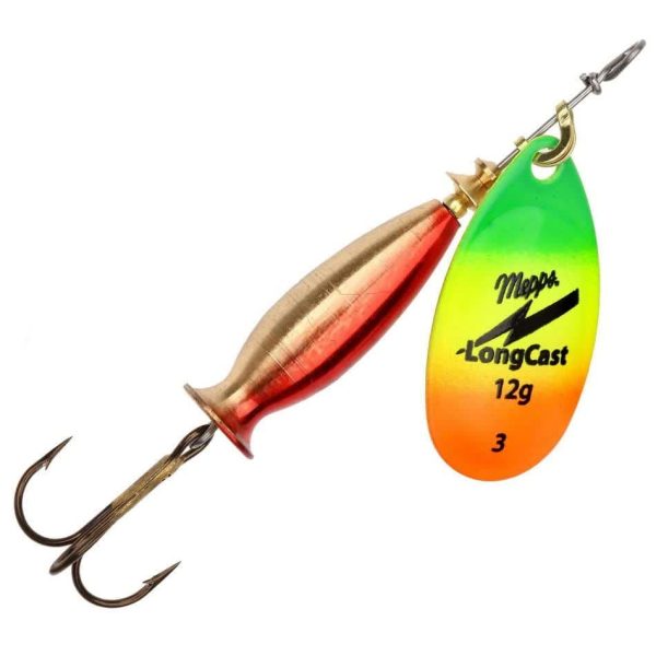 لانسه مپس لانگکست 12 گرمی پرچمی سایز 3 Mepps LongCast لانسه مپس لانگکست 12 گرمی پرچمی سایز 3 Mepps LongCast
