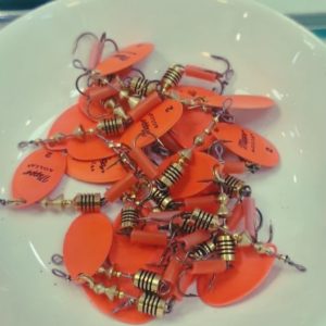 لانسه مپس آگلیا نارنجی سایز 2 Mepps Aglia