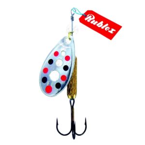 لانسه نقره‌ای خال مشکی- قرمز روبلکس سایز 5 سلتا RUBLEX CELTA-TURBO-APR