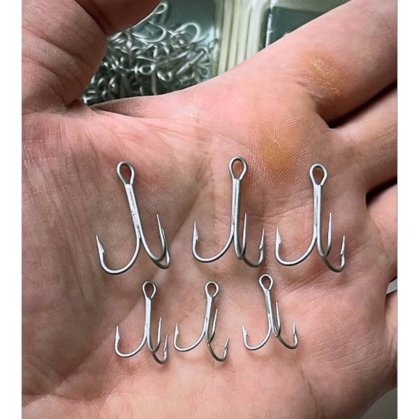 قلاب سه شاخ ماهیگیری VMC-9617PS O'Shaughnessyسایز4 و 8 (بسته 20 عددی)