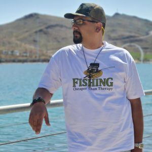 تیشرت طرح ماهیگیری