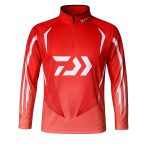 تیشرت ماهیگیری دایوا رنگ قرمز در 3 سایز