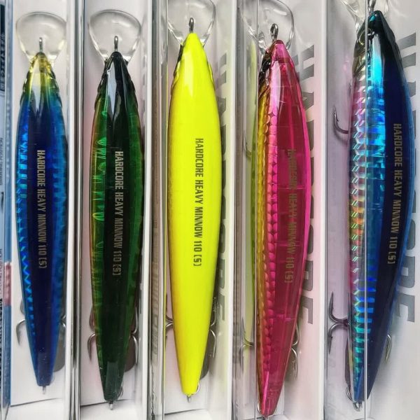 لور ماهیگیری اسپین آب شور Duel Hardcore Heavy Minnow 110S