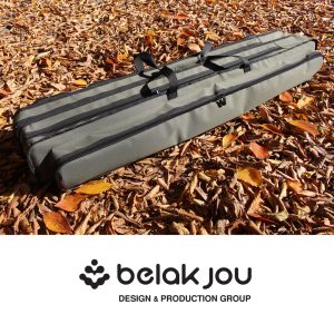 کیف ماهیگیری دو‌خانه مدل فوم دار بلک ژو – گرید سوپر اقتصادی