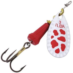 لانسه ماهیگیری سفید خال قرمز مدل SPARK ایلبا سایز 3 (7.5 گرم)