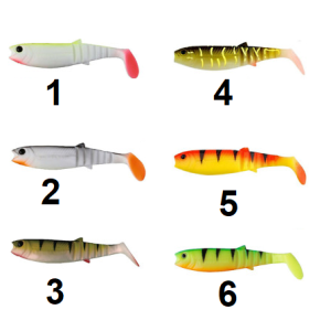 طعمه ژله‌ای اوکاسیا سایز 6 سانتی‌متری موجود در 6 رنگ