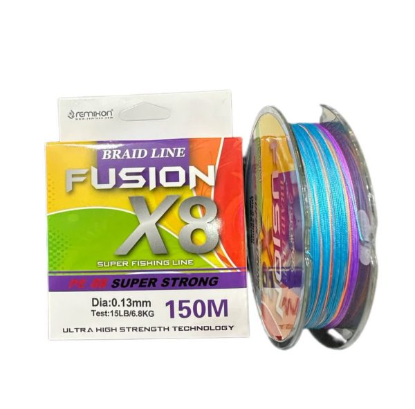 نخ ماهیگیری براید رمیکسون مدل Fusion 8X طول 150 متر