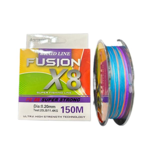نخ ماهیگیری براید رمیکسون مدل Fusion 8X طول 150 متر