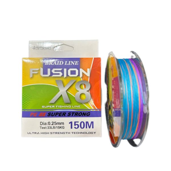 نخ ماهیگیری براید رمیکسون مدل Fusion 8X طول 150 متر