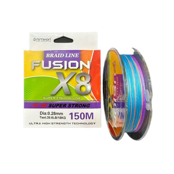 نخ ماهیگیری براید رمیکسون مدل Fusion 8X طول 150 متر