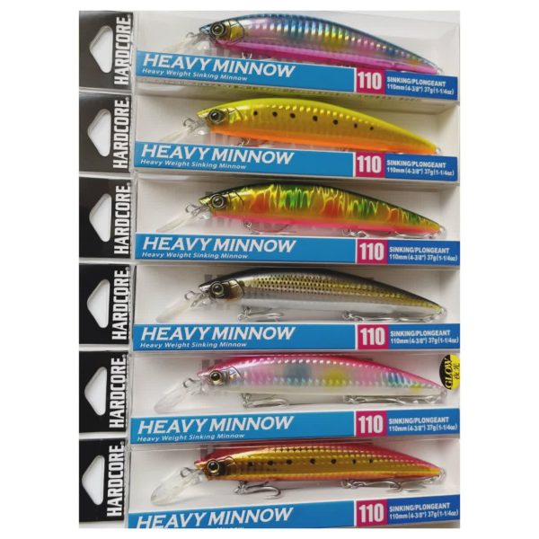 لور ماهیگیری اسپین آب شور Duel Hardcore Heavy Minnow 110S لور ماهیگیری اسپین آب شور Duel Hardcore Heavy Minnow 110S