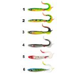 طعمه ژله‌ای دم داسی اوکاسیا مدل مجیک تیل (15cm | 18g | شش رنگ)