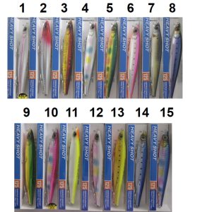 لور اسپین آب شور Duel Heavy Shot 125mm 40gr