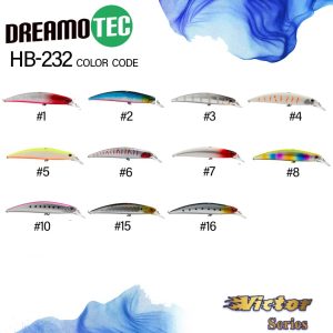 لور اسپین آب شور دریموتک DreamoTEC HB-232 -11 cm 28g