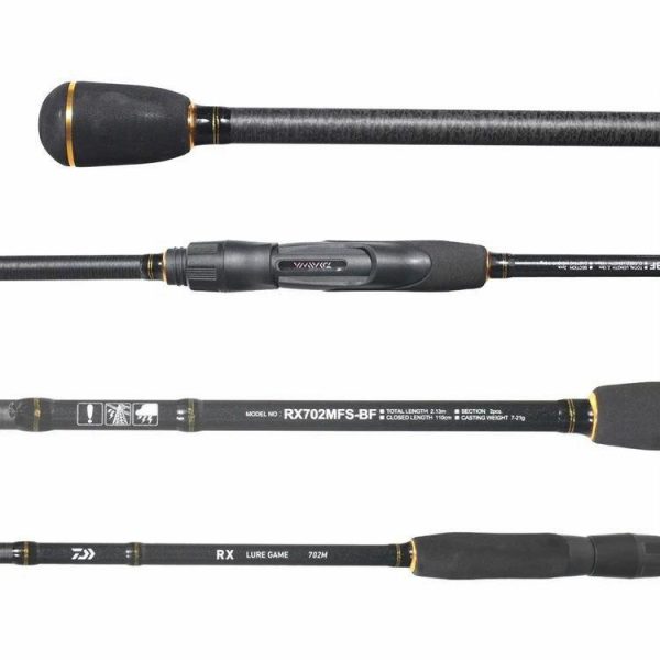 چوب ماهیگیری دایوا مدل RX LURE GAME BF240