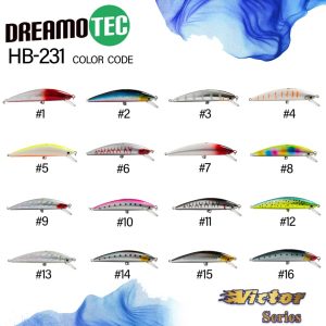 لور اسپین آب شور دریموتک DreamoTEC HB-231 -12 cm 40g