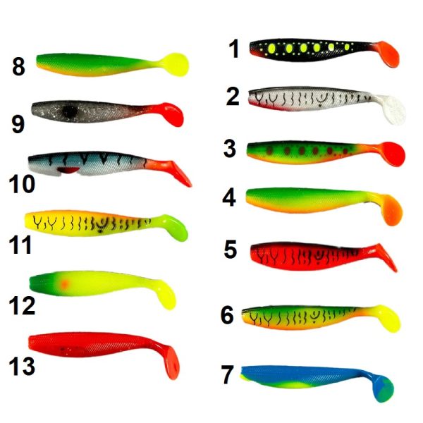 طعمه ژله‌ای CONDOR مدل 8023 در 13 رنگ