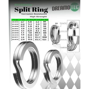 رینگ ماهیگیری دریموتک DreamoTEC Split Ring