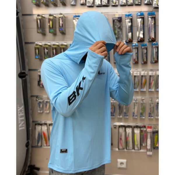 تیشرت ماهیگیری BKK Hooded Long Sleeve Performance