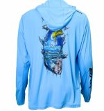 تیشرت ماهیگیری BKK Hooded Long Sleeve Performance