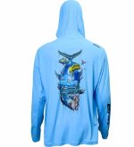 تیشرت ماهیگیری BKK Hooded Long Sleeve Performance