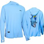 تیشرت ماهیگیری BKK Hooded Long Sleeve Performance