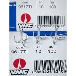 قلاب سه‌شاخ ماهیگیری VMC مدل 9617TI سایز 10 (بسته 25 عددی)