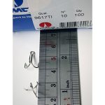 قلاب سه‌شاخ ماهیگیری VMC مدل 9617TI سایز 10 (بسته 25 عددی)