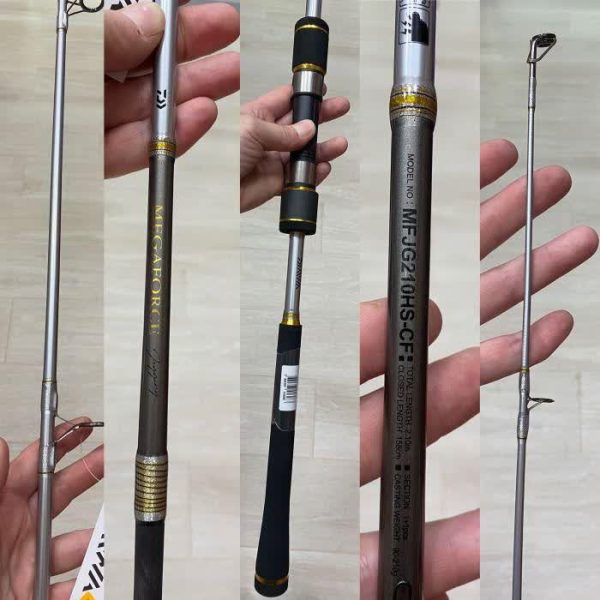 چوب ماهیگیری جیگ دایوا Daiwa New Megaforce 210 cm 90–210 g