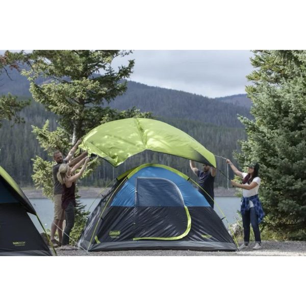 چادر 2 و 6 نفره کلمن Coleman Dark Room Sundome Tent