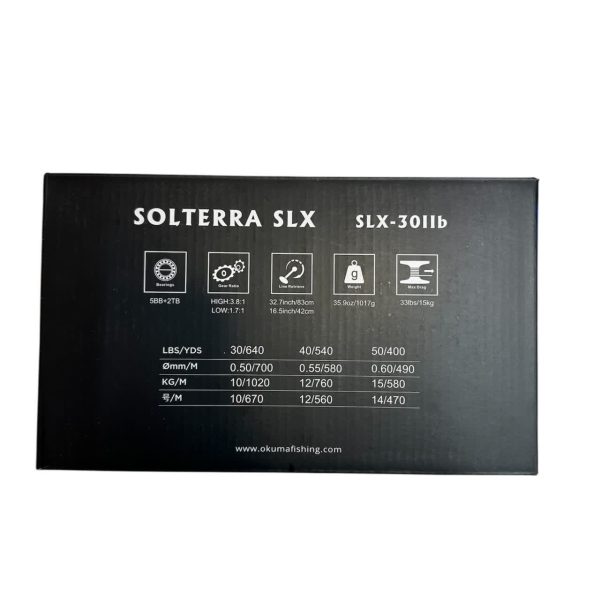 وینچ ماهیگیری Okuma Solterra SLX 30 Blue